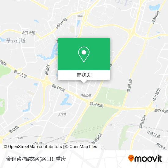 金锦路/锦衣路(路口)地图