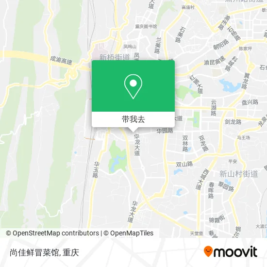 尚佳鲜冒菜馆地图