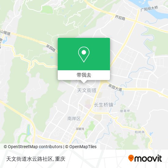 天文街道水云路社区地图
