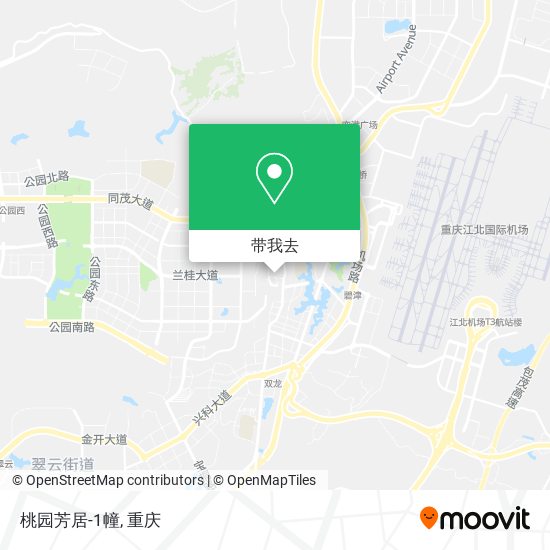 桃园芳居-1幢地图