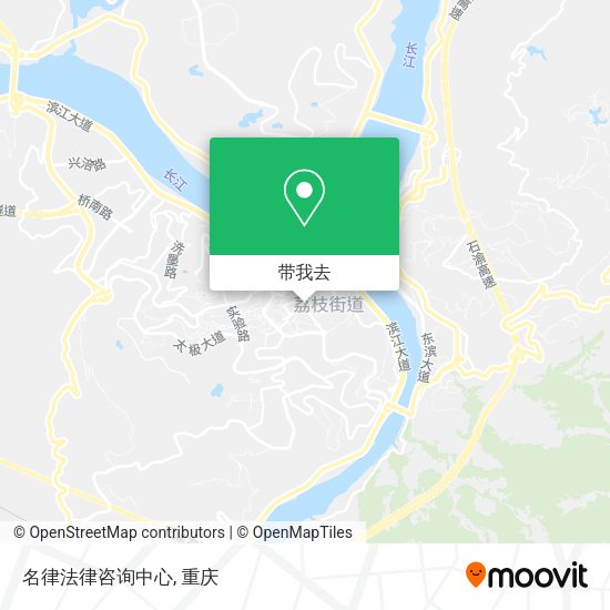 名律法律咨询中心地图
