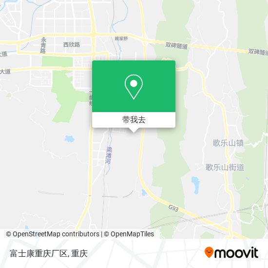 富士康重庆厂区地图