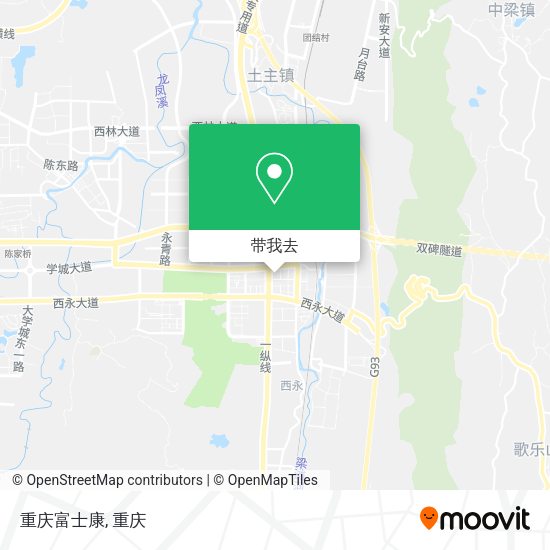 重庆富士康地图