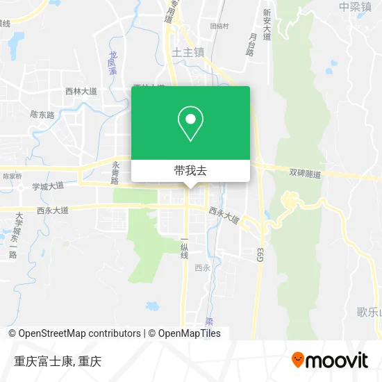 重庆富士康地图