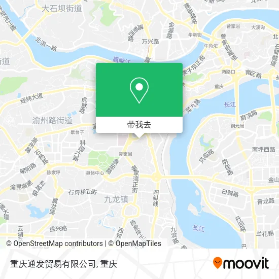 重庆通发贸易有限公司地图