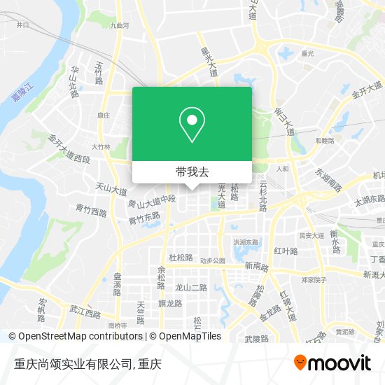 重庆尚颂实业有限公司地图