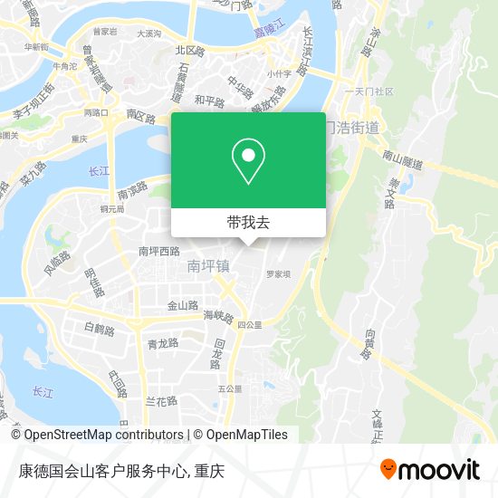 康德国会山客户服务中心地图