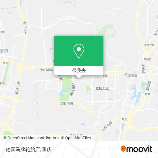 德国马牌轮胎店地图