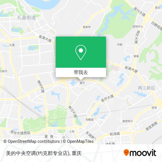 美的中央空调(约克郡专业店)地图