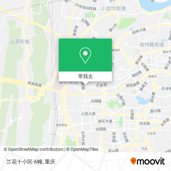 兰花十小区-6幢地图