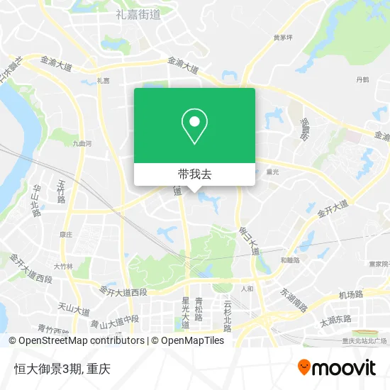 恒大御景3期地图