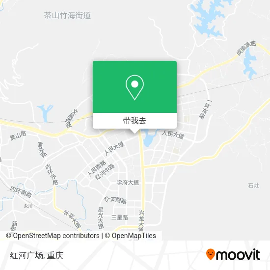 红河广场地图