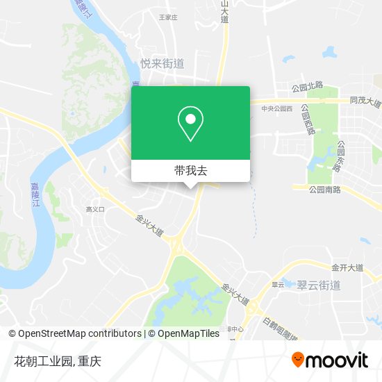 花朝工业园地图