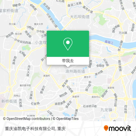 重庆渝凯电子科技有限公司地图