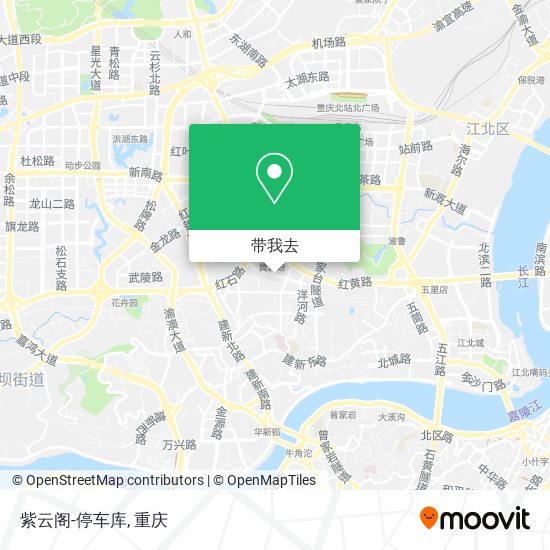 紫云阁-停车库地图