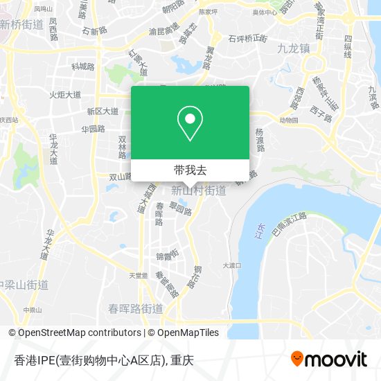 香港IPE(壹街购物中心A区店)地图