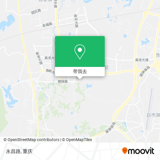 永昌路地图