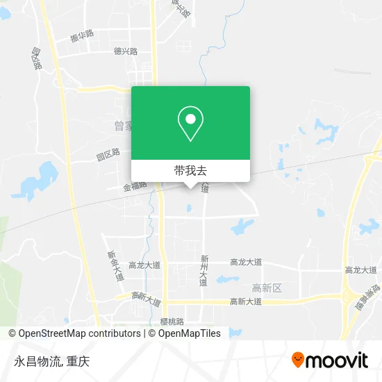 永昌物流地图