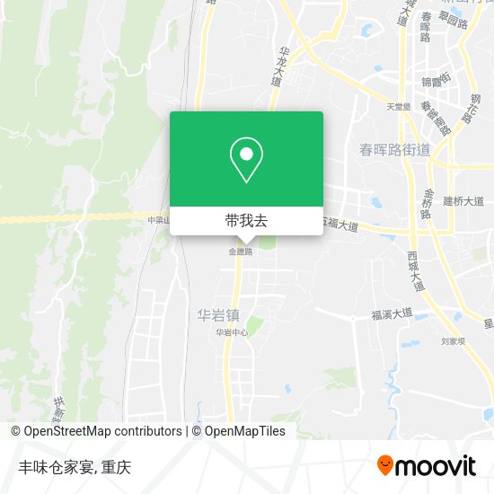 丰味仓家宴地图