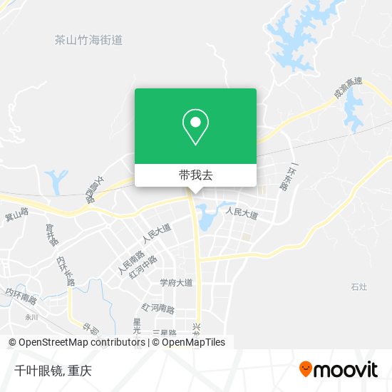 千叶眼镜地图
