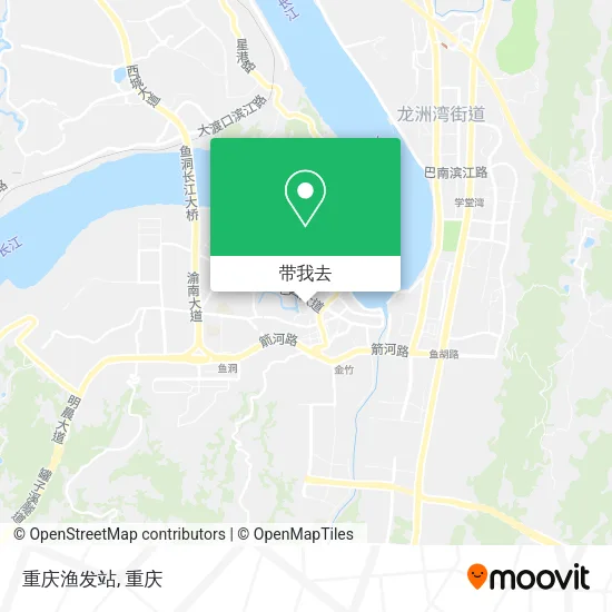重庆渔发站地图