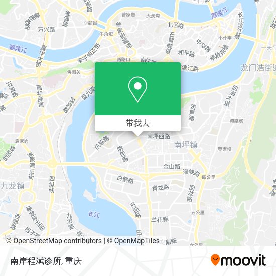 南岸程斌诊所地图