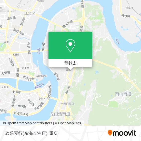 欣乐琴行(东海长洲店)地图