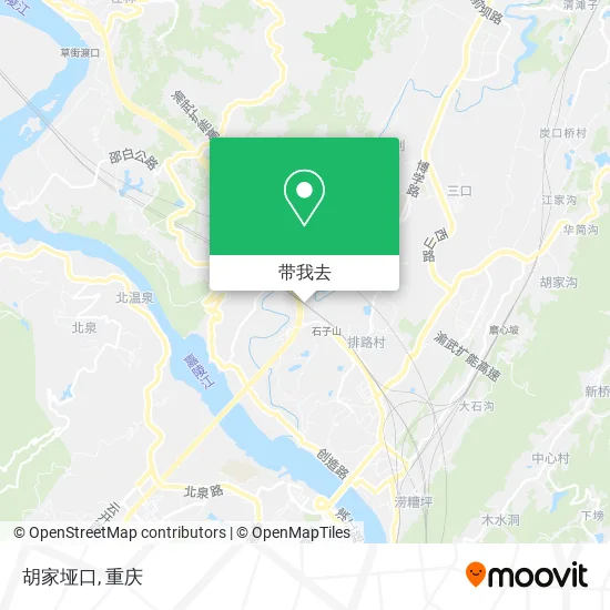 胡家垭口地图