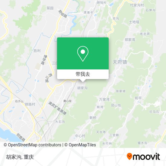 胡家沟地图