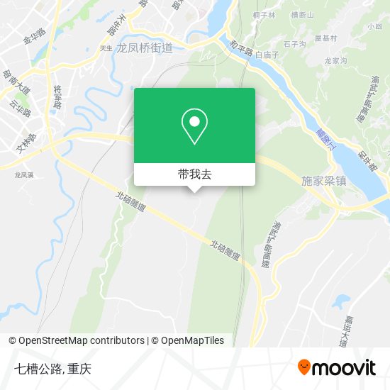 七槽公路地图