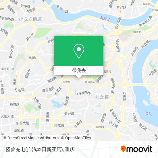 怪兽充电(广汽本田新亚店)地图