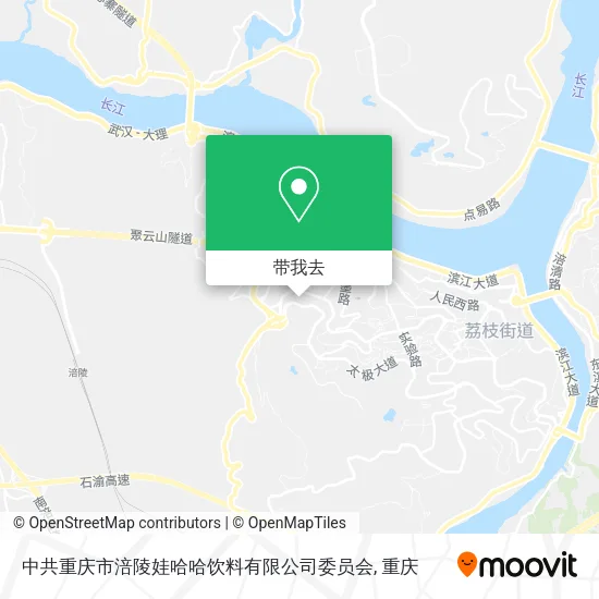 中共重庆市涪陵娃哈哈饮料有限公司委员会地图