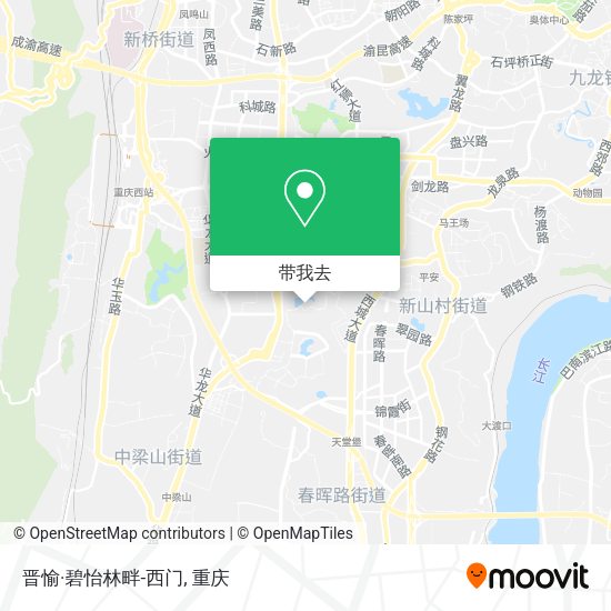 晋愉·碧怡林畔-西门地图
