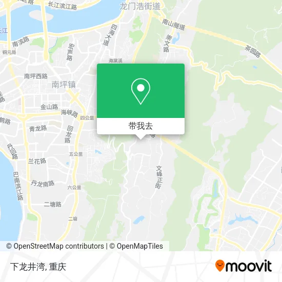 下龙井湾地图