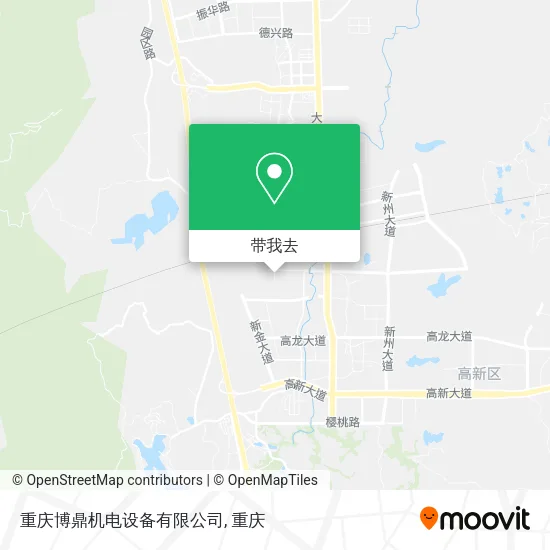 重庆博鼎机电设备有限公司地图