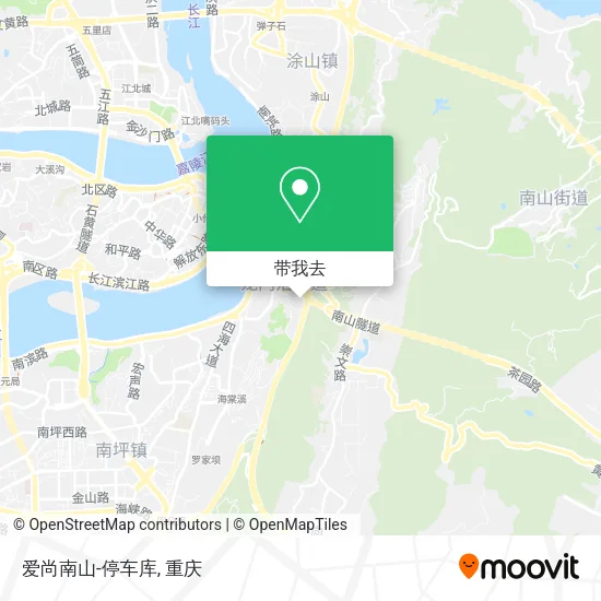 爱尚南山-停车库地图