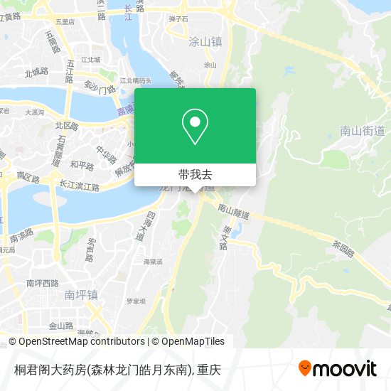 桐君阁大药房(森林龙门皓月东南)地图
