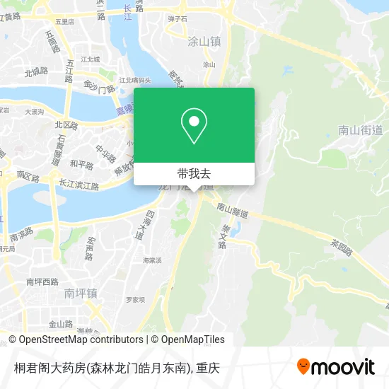 桐君阁大药房(森林龙门皓月东南)地图