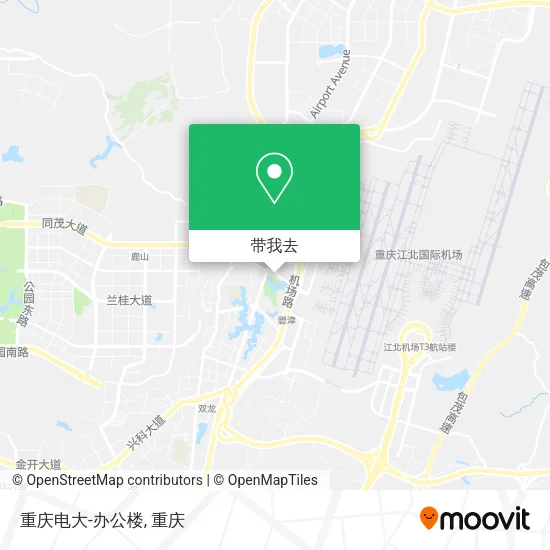 重庆电大-办公楼地图