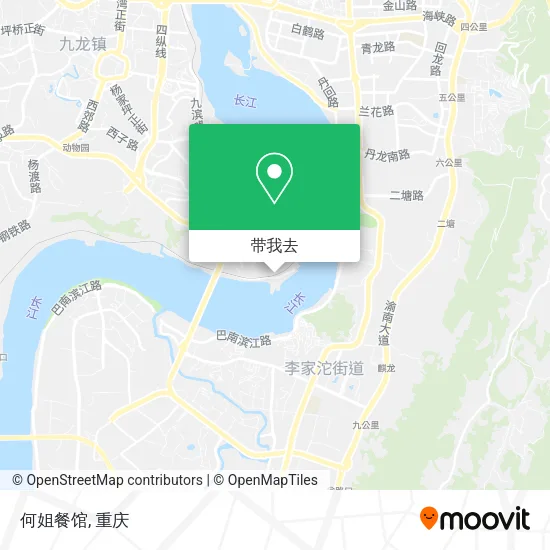 何姐餐馆地图