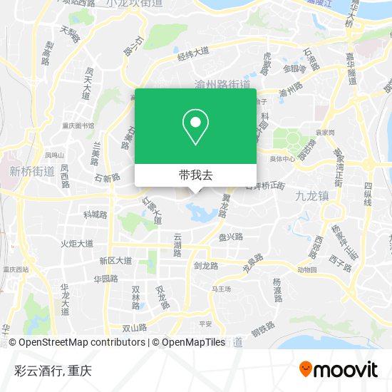 彩云酒行地图