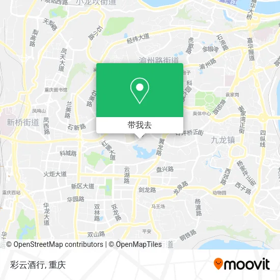 彩云酒行地图