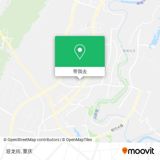 迎龙街地图
