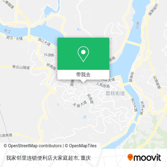 我家邻里连锁便利店大家庭超市地图