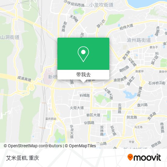 艾米蛋糕地图
