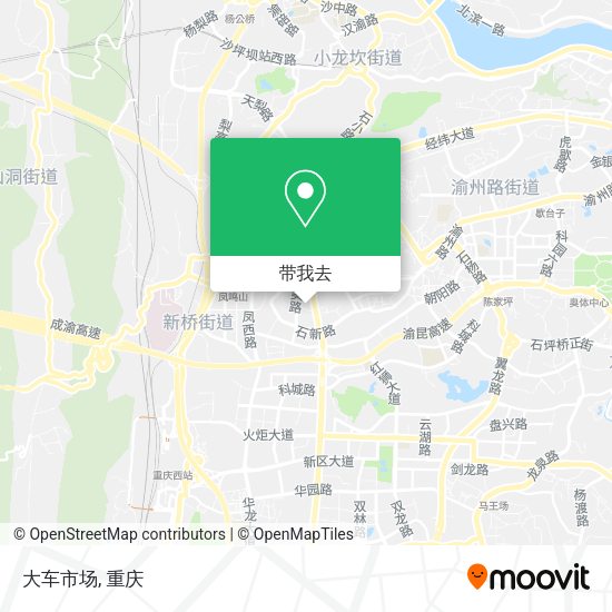 大车市场地图
