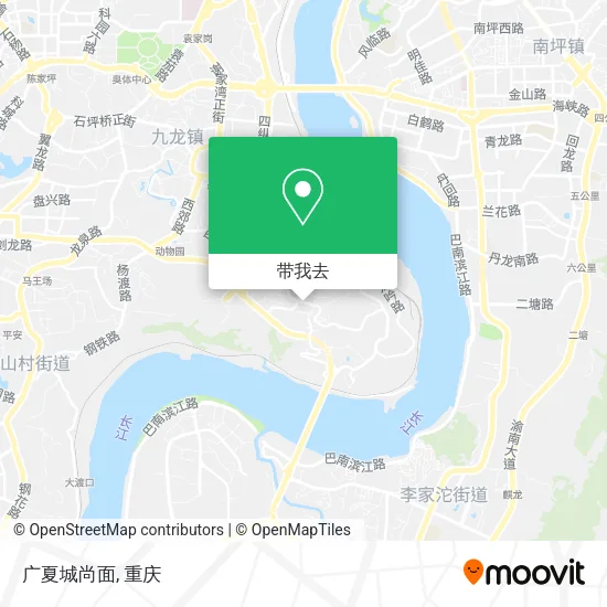 广夏城尚面地图