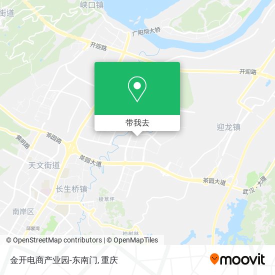 金开电商产业园-东南门地图