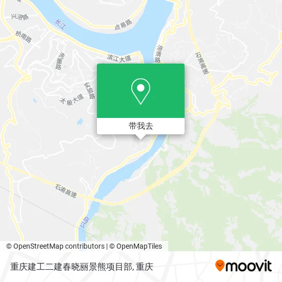 重庆建工二建春晓丽景熊项目部地图