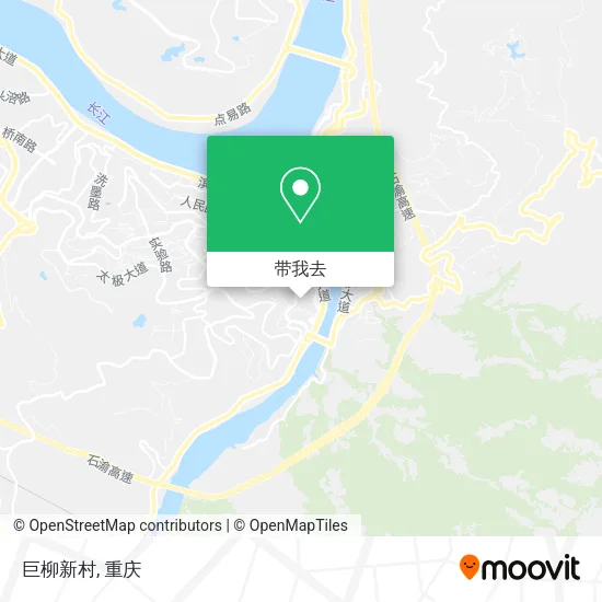 巨柳新村地图